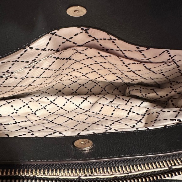 Kate Spade Newbury Lane Miles Black Saffiano Leather Shoulder Handbag Purse EUC - Picture 6 of 16